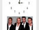 WESTLIFE  A4 Frame CLOCK personalised free