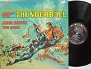 JOHN BARRY LP, THUNDERBALL (UNITED-ARTISTS US Issue EX/EX)