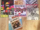 8 Beatles Platten, LPs