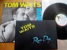 TOM WAITS - RAIN DOGS - PROMO UK VINYL 33 LP + VERY RARE PROMO BOOK - ILPS 9803