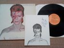 David Bowie aladdin sane vinyl and fan club LP record original