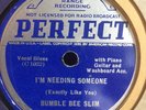 BUMBLE BEE SLIM PERFECT 70967 BLUES 78 RPM E-