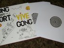 GONG White Vinyl 2-LP GONG EST MORT, VIVE GONG  Live 1,000 Ltd Ed; Rare, Mint