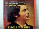 RUDOLF WERTHEN / YSAYE Les six sonates pour violon seul / RARE LVM STEREO / NM