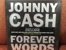 JOHNNY CASH: Forever Words WHITE VINYL LP BARNES & NOBLES Limited Edition Sealed