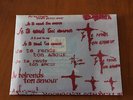 MYLENE FARMER Enveloppe scellée promo luxe Je te rends ton amour