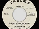 Northern Soul 45 - Emanuel Laskey - (I've Got To) Run For My Life - Thelma - mp3