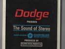 1968 DODGE - The Sound Of Stereo Demonstration 8 Track Tape - LEAR JET 
