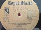 JUST US - THE HALL OF JUST US 1980 ROYAL SHIELD RARE HIP HOP DISCO 12