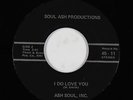 Sweet Soul/Funk 45 - Ash Soul, Inc. - I Do Love You - Soul Ash - VG+ mp3 - rare