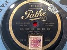 78 RPM LUD GLUSKIN Oh, Oh, Oh, Ah, Ah, Ah... - PATHÉ 8519 -vertical cut. Saphir
