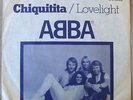 ABBA 45 PROMO PS Chiquitita SUNG In ENGLISH Southamerica CHILE 7