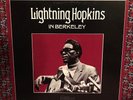 Lightning Hopkins “In Berkeley” original Arhoolie Texas Blues Promo stamp  NM