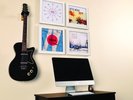 Show And Listen Vinyl Display Frame - White - 4 PACK