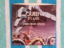 QUEEN It's Late / Sheer Heart Attack 45 rpm PICTURE SLEEVE ONLY Elektra 1977
