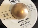 RARE DOO WOP SURF TEENER EDDIE SIMON PRETTY LASS b/w BEACH BOY TORNADO 1007