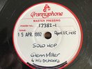 GLENN MILLER Solo Hop 1935 Columbia 78 vinyl test Bunny Berigan Eddie Miller E+