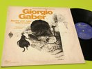 GIORGIO GABER 2LP ANCHE PER OGGI NON SI VOLA ORIGINALE 1974 EX+