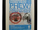 RADIOHEAD+Karma Police+POSTER+AD+RARE+ORIGINAL+1997+FRAMED+EXPRESS GLOBAL SHIP
