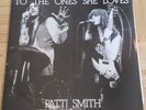 Rare Patti Smith LP To The Ones She Loves 1978 M-
