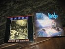 BRIDE 1986 VG+ LP Show No Mercy & 1989 Silence Is Madness EX LP in SHRINK  Metal