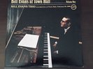 The Bill Evans Trio At Town Hall Vol.1 Verve DJ Promo LP Van Gelder Mono Rare