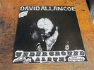DAVID ALLAN COE Underground Album LP DAC country xxx signed 3 times  VG++