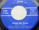 CONNIE McGILL Visions sweet soul 45 MINTminus I WANNA BE YOURS PEACE OF MIND KZ2