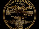 BENNY GOODMAN SEXTET Temptation Rag / Bugle Call Rag 78rpm Schellackplatte X3039
