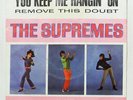 THE SUPREMES You Keep Me Hangin' On 45 Vinyl Motown PROMO PICTURE SLEEVE H-510