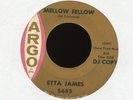 ETTA JAMES Mellow Fellow on Argo Promo R&B 45 Hear