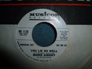 NORTHERN SOUL 45 MARIE KNIGHT you lie so well PROMO MUSICOR 1965