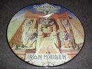 IRON MAIDEN -POWERSLAVE- AWESOME RARE LTD PICTURE LP PRO EMI UK METALLICA