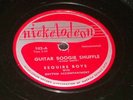 THE ESQUIRE BOYS Guitar Boogie Shuffle 78 RECORD RARE ROCKABILLY Nickelodeon