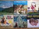 THE SOUND OF MUSIC / MARY POPPINS SOUNDTRACK 6 x VINYL LPs  VG+ to EX  MONO