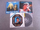ep 45t  espagne ptte languette ex JOHNNY HALLYDAY +cado 2 ptte minguet