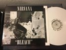 NIRVANA Bleach LP WHITE VINYL Legit 2002 UK Reissue 