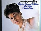 ARETHA FRANKLIN I NEVER LOVED MAN ULTRA-RARE ORIG '67 ATLANTIC LP IN SHRINK MINT