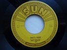 CARL PERKINS 45 'THAT'S RIGHT' ORIGINAL USA SUN KILLER 1957 MEMPHIS ROCKABILLY