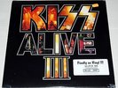 KISS ALIVE 3 ALIVE III Blue Vinyl 2 LP USA SEALED Revenge Tour Record Album