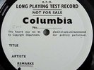 Schumann: Piano Concerto - Samson Francois **Columbia White Label Test Press**