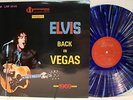 Rare Rock 'n Roll LP - Elvis Presley - Back In Vegas - Colored Vinyl - Import