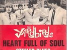 YARDBIRDS-HEART FULL OF SOUL/STEELED BLUES-ORIGINAL ITALIAN PS 7