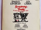 Sweeney Todd  Angela Lansbury 2LP Set CBL2-3379 The Demon Barber Of Fleet Street
