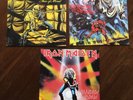 Iron Maiden - 3 Lp Lot- Piece Of Mind, Number Beast, Japan Metal Vinyl Records