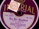 SAM LANIN & DANCE ORCH. Bye Bye Blackbird / Blue Bonnet