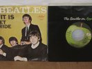 BEATLES TICKET TO RIDE 45rpm RECORD & HEY JUDE 45rpm RECORD WITH ORIGINAL SLEEVE