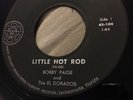 Bobby Paige And The El Dorados - Little Hot Rod - Private Rockabilly 45 Ex+