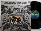 Thin Lizzy  Jailbreak LP 1976 UK 1st Press Vertigo Die cut G/Fold 'Tich' EX