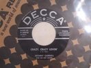 Rockabilly 45 JOHNNY CARROLL Crazy, Crazy Lovin' / Hot Rock DECCA 9-30013